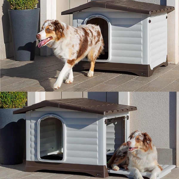 Cuccia Da Esterni Dogvilla Ferplast - DOGVILLA 70: 73 X 59 X H 53 Cm - immagine 6