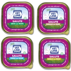 Vet Line Umido Cane Salute 150 Gr - Tonno E Patate