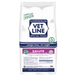 Vet Line Secco Monoproteico Cane Salute Pesce - 3 Kg