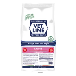 Vet Line Secco Monoproteico Cane Salute Maiale - 3 Kg
