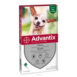 Advantix Spot-On Per Cani Fino A 4 Kg - 4 Pipette