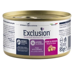 Exclusion Diet Cat Hypoallergenic 85 Gr - Maiale E Patate