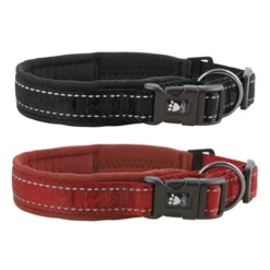 Collari Casual Hurtta - Rosso Sottobosco - 30-40 Cm