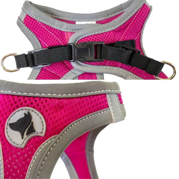 Pettorina Reflective Croci Hiking - Fucsia-L - immagine 3