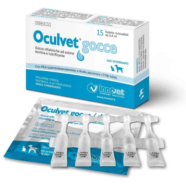 Oculvet Gocce Innovet - 15 Fialette Da 0,4 Ml
