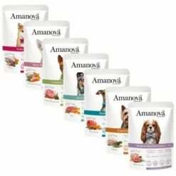 Amanova Dog Adult Umido Grain Free 100 Gr - Vitello E Pollo Fresco