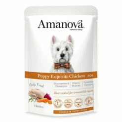 Amanova Dog Puppy Umido Grain Free 100 Gr - Pollo Fresco