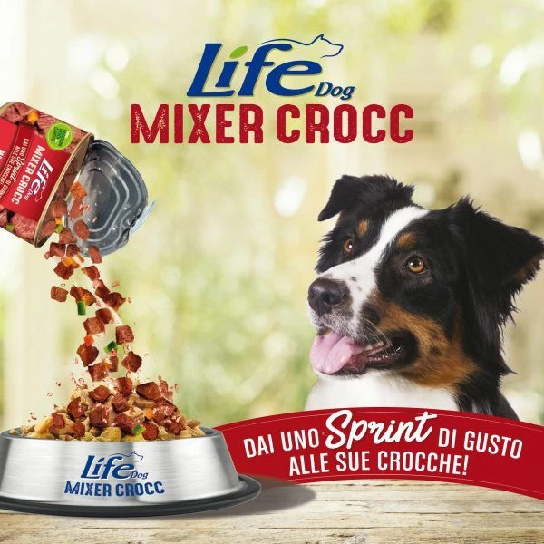Life Dog Umido Mixer Crocc Grain Free 150 Gr - Petto Di Pollo - immagine 4