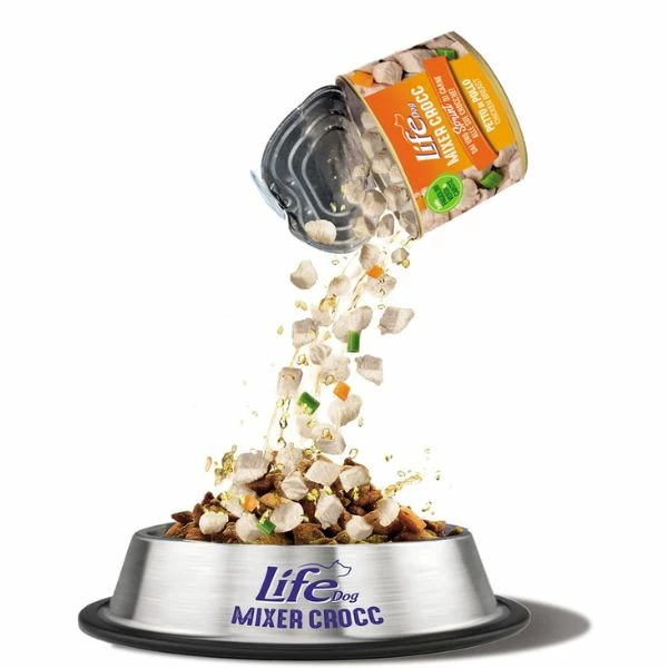 Life Dog Umido Mixer Crocc Grain Free 150 Gr - Petto Di Pollo - immagine 5