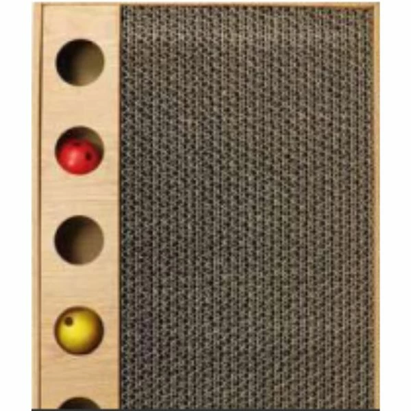 Tiragraffi In Cartone Con Palline Record - 1 Tiragraffi: 48x25x5h Cm - immagine 2