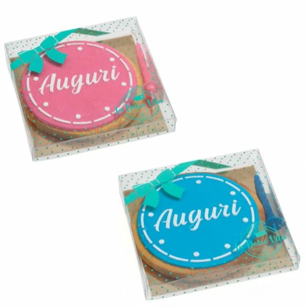Torta Di Compleanno Auguri Snack Per Cani 140 Gr Leopet - Azzurro - immagine 2
