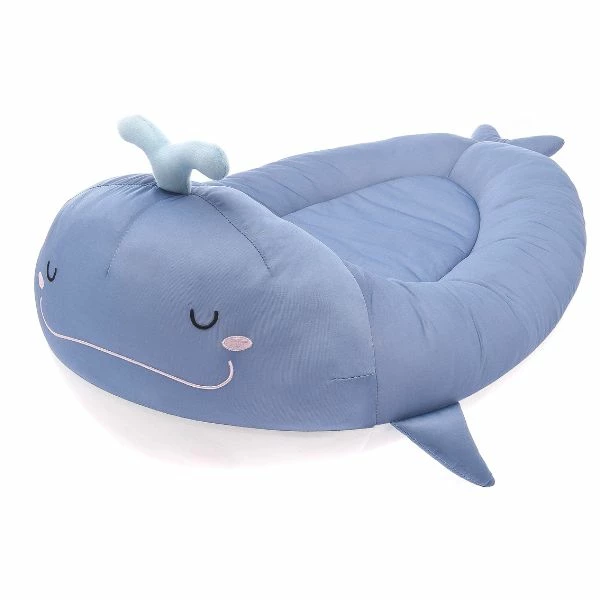 Cuccetta In Fresco Tessuto Estivo Balenotto Ferribiella - 60 X 44 X 22 Cm - immagine 4