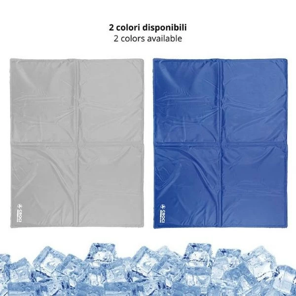 Tappetino Refrigerante Fresh Croci - Grigio - 90x50 Cm - immagine 2