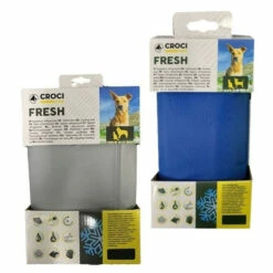 Tappetino Refrigerante Fresh Croci - Grigio - 90x50 Cm