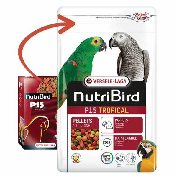 VERSELE-LAGA Versele Laga Nutribird P15 Tropical Mantenimento - 1 Kg - immagine 2
