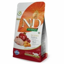 Farmina N&D Pumpkin Grain Free Neutered Feline Quaglia Zucca E Melograno - 5 Kg