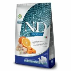 Farmina N&D Ocean Canine Adult Medium/Maxi Merluzzo Zucca E Arancia - 2,5 Kg