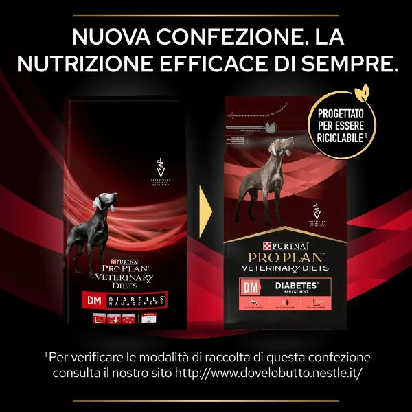 Purina Pro Plan Veterinary Diets DM Diabetes Managements - 3 Kg - immagine 2