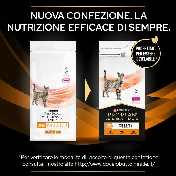 Purina Pro Plan Veterinary Diets OM Obesity Management - 1,5 Kg - immagine 2
