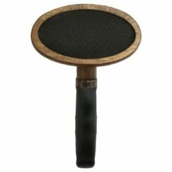 Cardatore Vintage In Legno Barbershop Croci - 1 Pezzo - 19,5x12,5x4 Cm