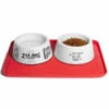 Tappetino ZeeMat Sotto Ciotole Zee Dog - Corallo
