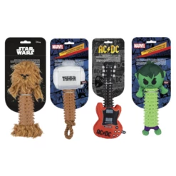 Teether Da Masticare TPR E Peluche For Fan Pets - Chewbacca Star Wars