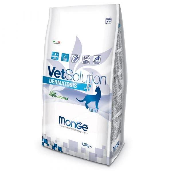 Monge Vet Solution Cat Dermatotis - 1,5 Kg