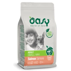 Oasy Monoproteico Adult Mini Salmone - 2,5 Kg