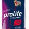 Prolife Grain Free Cane Adult Sensitive Medium/Large Manzo E Patate - 2,5 Kg