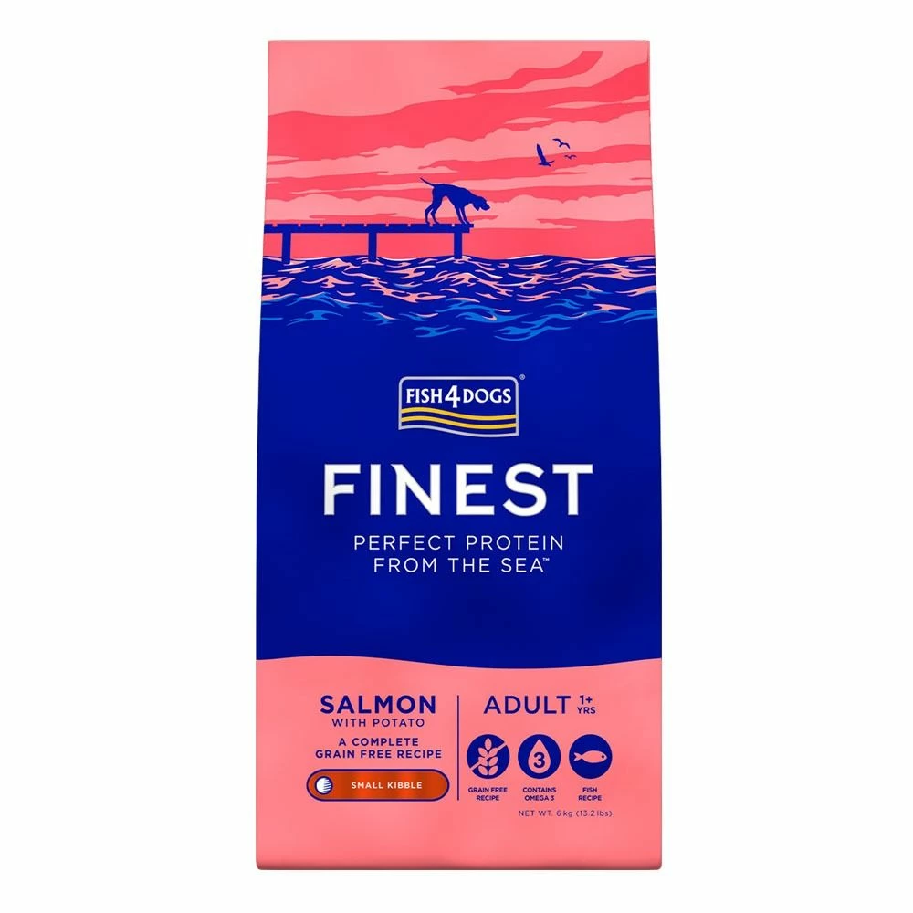 Fish4Dogs Finest Salmone Adult Large - 12 Kg