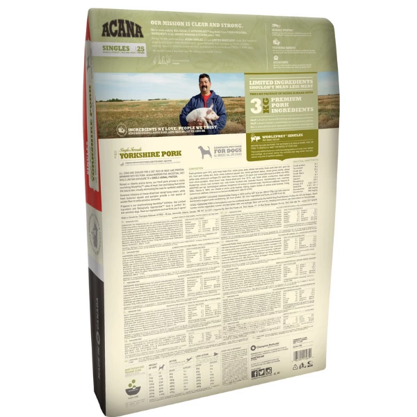 Acana Yorkshire Pork Recipe Grain Free - 11,4 Kg - immagine 2