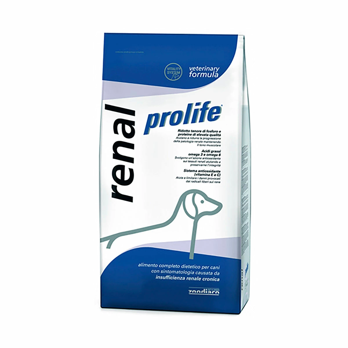 Prolife Diet Veterinary Formula Medium/Large Renal Sensitive - 8 Kg - immagine 2