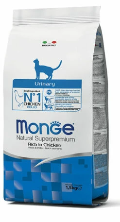 Monge Natural Superpremium Urinary Ricco Di Pollo - 1,5 Kg
