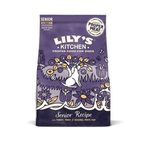 Lily's Kitchen Turkey, Trout & White Fish Senior Recipe - 2,5 Kg